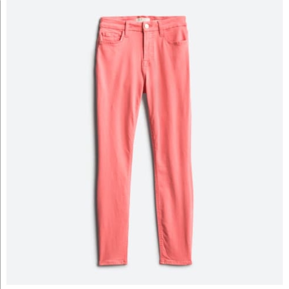 Jen7 7 for all mankind - ankle skinny Jean - salmon